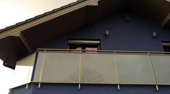 Stavebnicové hliníkové zábradlí 4